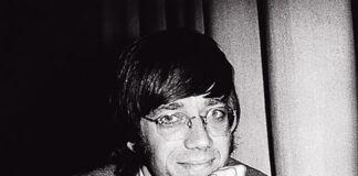 A VISIONARY TIL THE END : RAY MANZAREK RayManzarek GloriaStavers RETOUCHED flattened