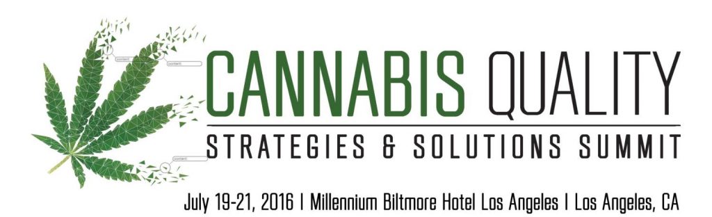 Cannabis QualityStrategies Solutions Summit