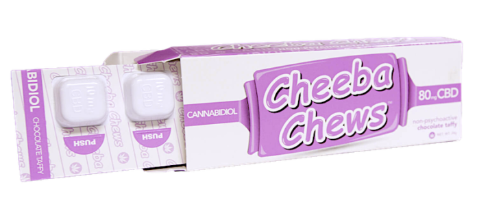 Cheeba Chews CBD taffy clipped