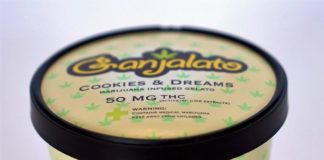 Ganjalato: Cookies and Dreams Ice Cream Ganjalato Cookies and Cream