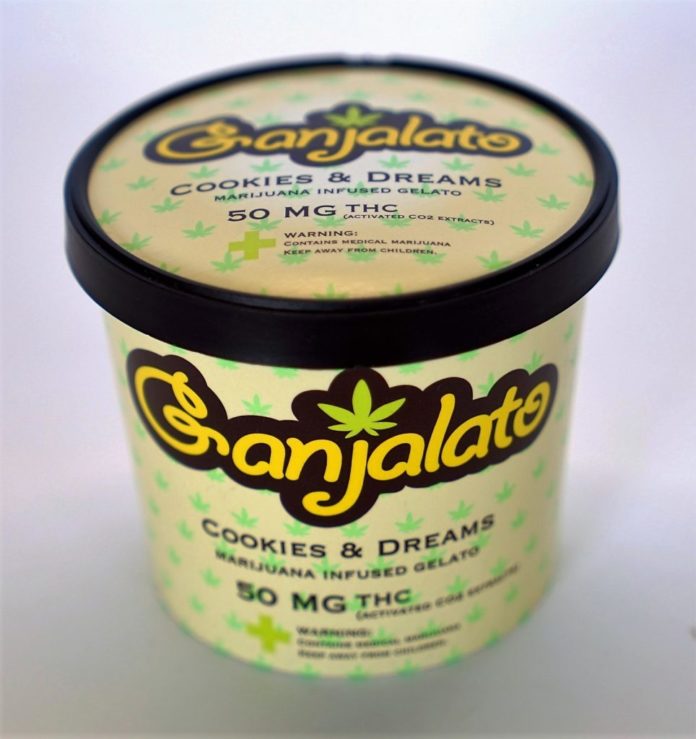 Ganjalato Cookies and Cream