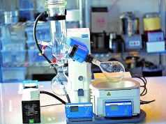 Ika RV 10 with Dry Ice Condenser IKA RV 10 with Dry Ice Condenser detail