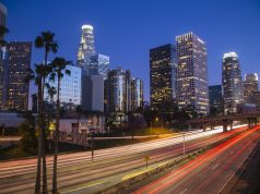 A Chance to Be Heard: Los Angeles Marijuana Laws Meetings Announced LA City Skyline over the freeway