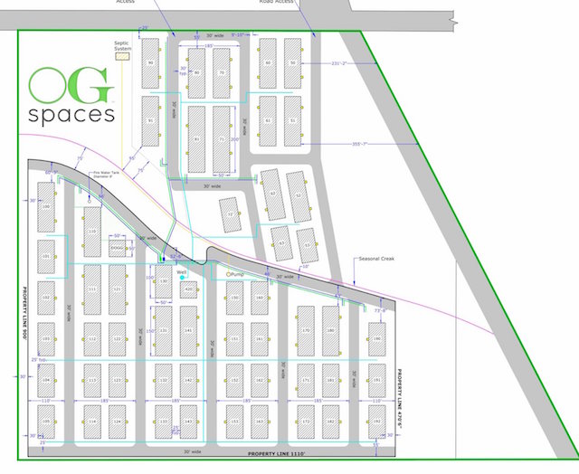 OG Spaces, OG Spaces map, OG Spaces cannabis industrial park
