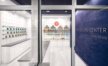 The Healing Center Is San Diego’s New Star 2 TheHealingCenterSanDiego Showroom FeatureWall cc web
