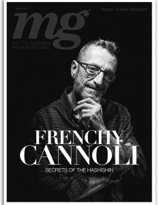 mg magazine cover, cannabis magazine, hashini, frenchy cannoli, creative magazine cover