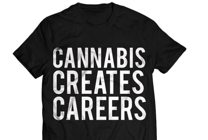 Cannabis Created Careers Tshirt clip web e1511984765525
