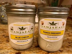 GanjaEats cannabis-infused dressings for Super Bowl party dips