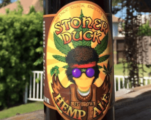Stoner Duck Hemp Beer Super Bowl party