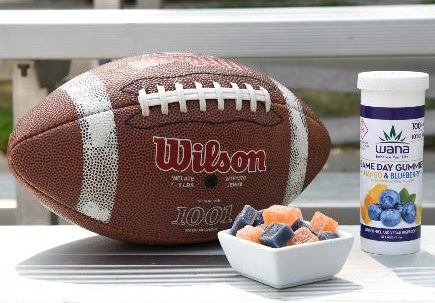 Wana Brands cannabis-infused game-day gummies for Super Bowl