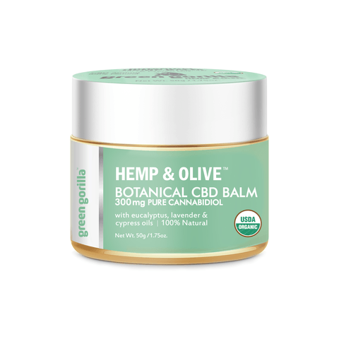 GREEN GORILLA LAUNCHES BOTANICAL CBD BALM