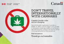 Canadian PSA Reminds Travelers Not to Enter the Country with Cannabis