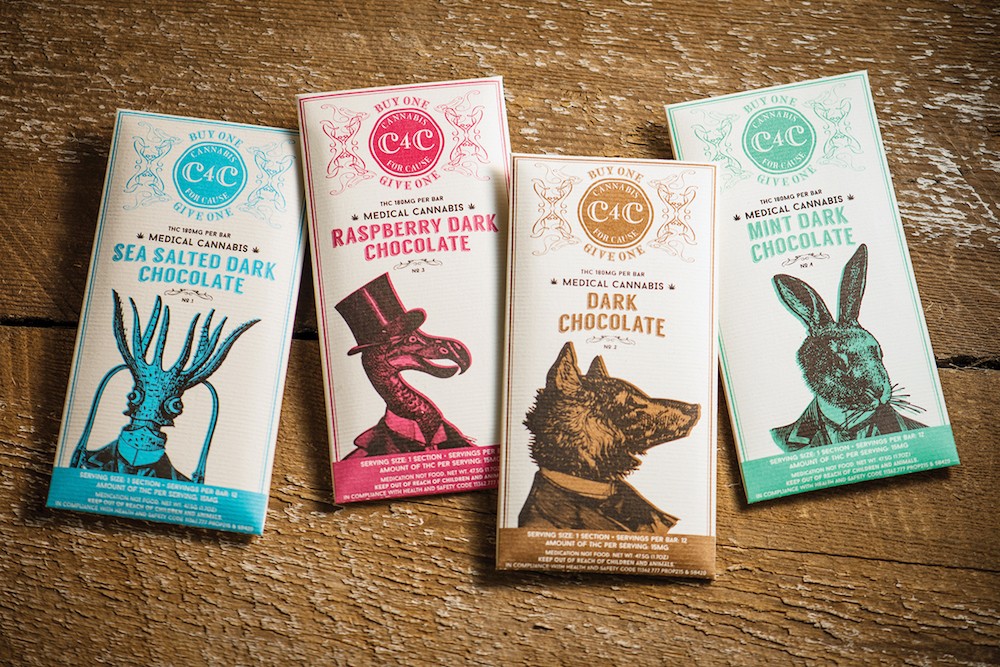 Cannabis for Cause Chocolate Bars