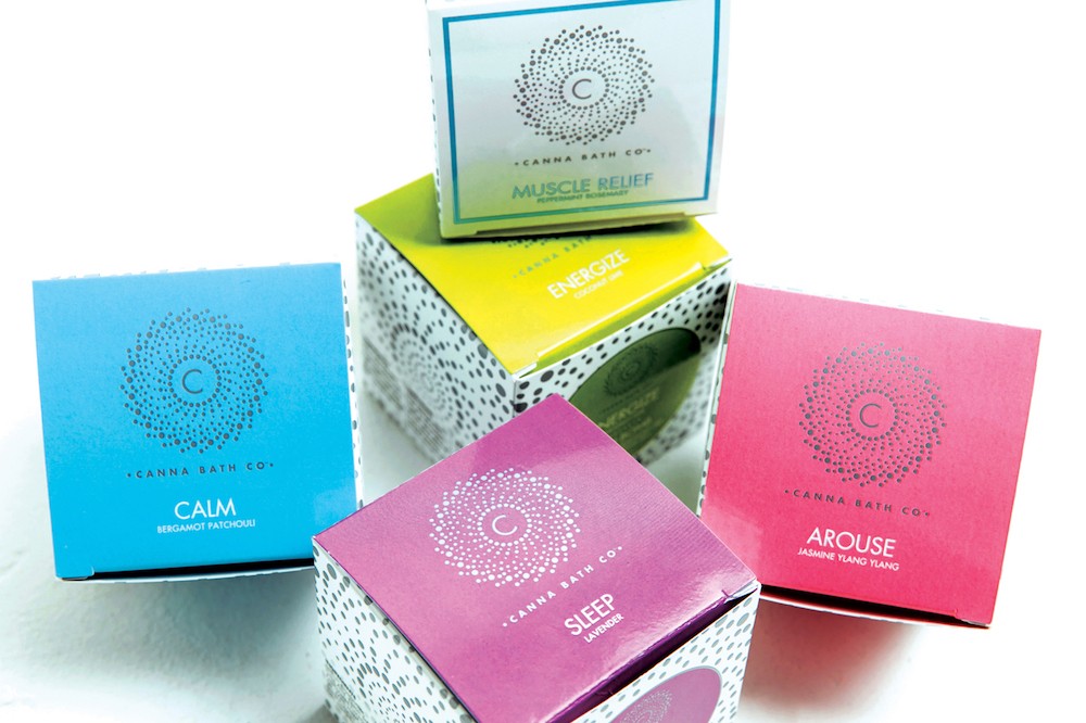 Canna Bath Co Packaging