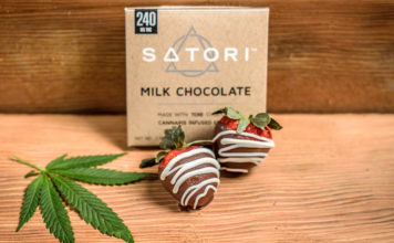Ruth Epstein, Partner at BGP Advisors, Recommends Favorite Cannabis Products Satori Chocolate covered Strawberries mg Magazine 2