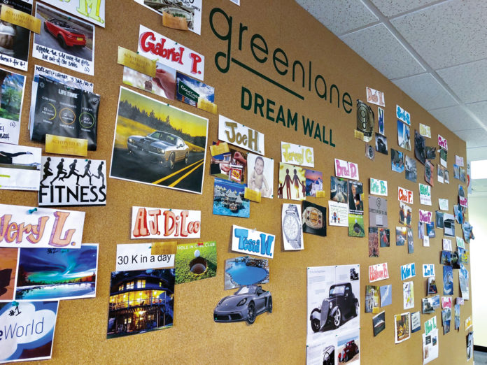 Greenlane Dream Wall mg magazine