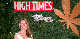 High Times Names Jennifer Sanders in Top 100 Cannabis Industry Influencers Jennifer Sanders High Times 100 mg Magazine March 2019