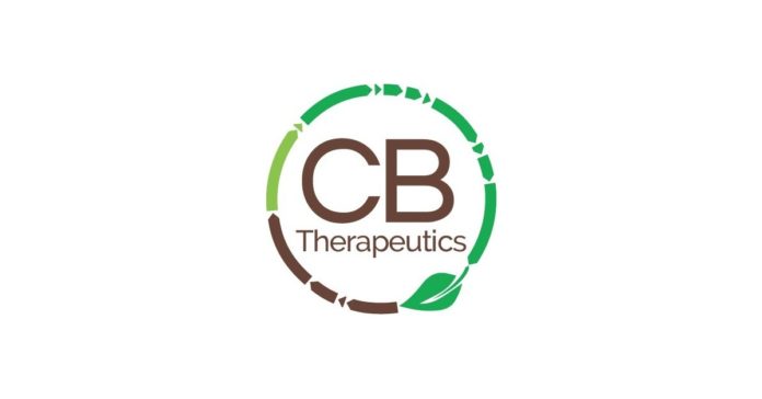 CBTherapeutics SUA logo mg magazine