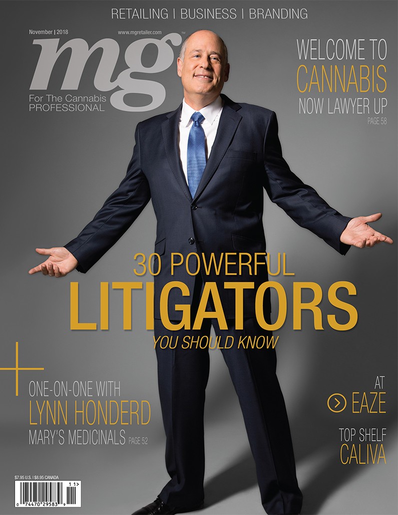 mg Magazine cover, November 2018, Retailing Business Branding