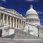 U.S. Capitol building in Washington, D.C., where House Republicans are advancing a bill that could block cannabis rescheduling and expand DEA enforcement powers.