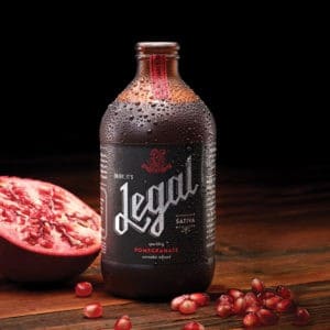 Mirth Provisions Legal Brand Sparkling Cannabis Infused Pomegranate Tonic