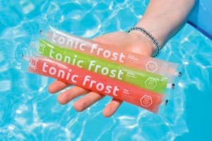 Tonic Frost Infused Popsicles