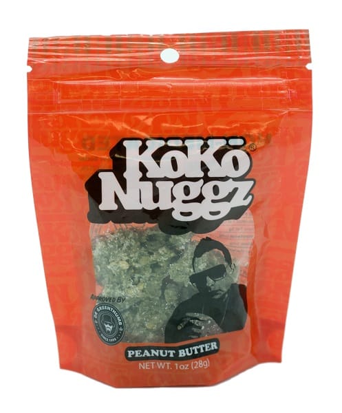 Koko-Nuggz-Peanut-Butter-cannabis-products-mg-magazine-mgretailer
