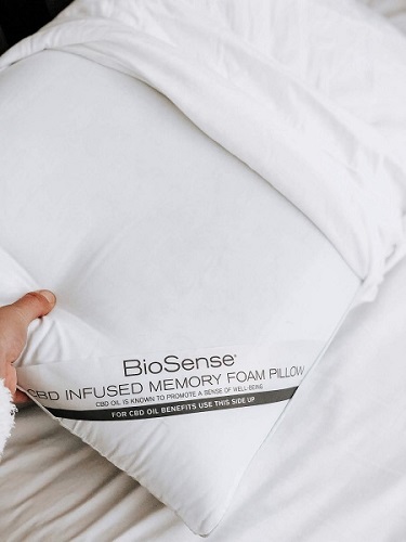 Brookstone-CBD-Oil-Infused-Bed-Pillow-mg-magazine-mgretailer-1