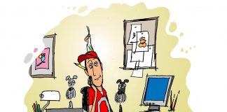 Jerry King’s Cannabis Cartoon | April 2020 Jerry King cartoonist mg Magazine mgretailer