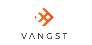 Vangst Partners with 70 Million Jobs to Help People with Criminal Records Vangst logo white background vangst in black with orange abstract geometric symbol above the text