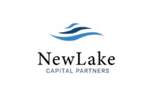 NewLake Capital Partners Reports Fourth Quarter, Full-Year 2024 Financial Results NewLake Capital Partners logo white background black writing with a blue wave design above the brand name