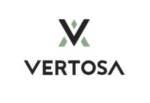 Döhler Ventures invests in Vertosa Vertosa logo white background black text reading vertosa with a black and green V above the text