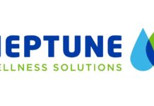 Philip Sanford Joins Neptune Wellness Board of Directors as Audit Chair Neptune Wellness Solutions logo white background neptune in large blue text wellness solutions in green in smaller text with a green and blue pair of tear drops to the right of the text