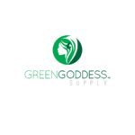 Green Goddess Supply Launches Armoire In-Store Retail Program white background green goddess logo in green with a woman's head in a green silhouette
