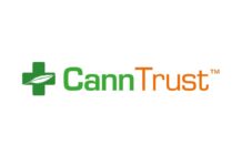 CannTrust Introduces Phoena, the Company’s New Corporate Name CannTrust Logo white background cann in green trust in black to the left of the text is a green medical cross
