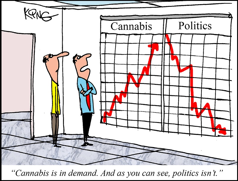 Jerry-King-cartoonist-February-2021-cannabis-cartoon-mg-magazine-mgretailer-