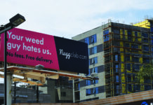 Shifting Behaviors Drive Marketing Opportunities Cannabis billboard out-of-home advertising Palm.Calm mg Magazine mgretailer