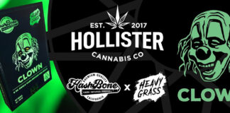 Hollister and Heavy Grass Collaborate with Slipknot Co-Founder Shawn “Clown” Crahan on New HashBone Line Hollister Biosciences Inc Hollister and Heavy Grass mg Magazine mgretailler