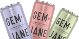 CannaCraft Launches Gem + Jane in California CannaCraft Gen Jane sparkling cannabis-infused beverage