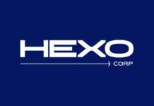HEXO Announces Filing of Early Warning Report in Respect of the Former Zenabis Global Inc. hexo logo white text on dark blue background