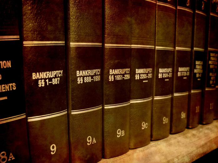 bankruptcy protection law books photo by Lane V. Erickson mg Magazine mgretailer