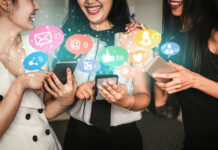 How to Drive Social Media Engagement with Authenticity women using social media Blue-Planet Studio Shutterstock mg Magazine mgretailer