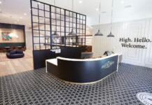 Apothecarium Berkeley Is a Study in Elegant Simplicity Apothecarium Berkely lobby mg Magazine
