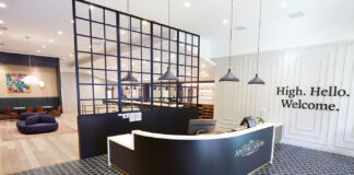 Apothecarium Berkeley Is a Study in Elegant Simplicity Apothecarium Berkely lobby mg Magazine