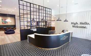 Apothecarium Berkeley Is a Study in Elegant Simplicity Apothecarium Berkely lobby mg Magazine