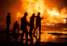 2 Die in Massive Fire at ‘Suspicious’ California Cannabis Operation cannabis business fire California -credit sandyman mgretailer