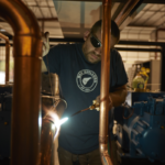 G&D Chillers Transformed Extraction with Brewing Technology G&D Chillers technician fabricates a piece of equipment. Photo: G&D Chillers