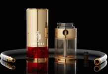 Lasers Lend Hitoki’s Upscale Trident a High-Tech Wow Factor Hitoki Trident Gold disassembled