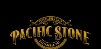 Kiva Sales and Service Secures Distribution Partnership with Pacific Stone pacific stone logo black background gold capital letters in an arc spelling pacific stone