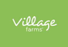 Village Farms International Completes Approximately US$25 Million Registered Direct Offering village farms logo lime green background white writing village in large lowercase loose cursive above the words farms in simple sans serif font